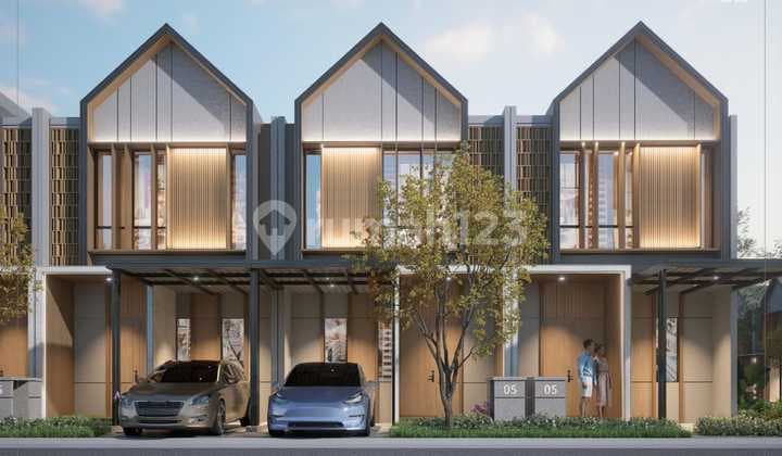 Modern House di Pacific Garden Puri, 2 Lantai, Siap Huni