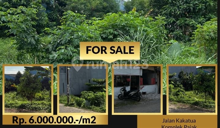 Land in a Strategic Location, Flood-Free, For Sale in the Middle of a Residential Area and Exclusive Cluster, Suitable for Building a Housing Cluster and Workshop, at an Affordable Price