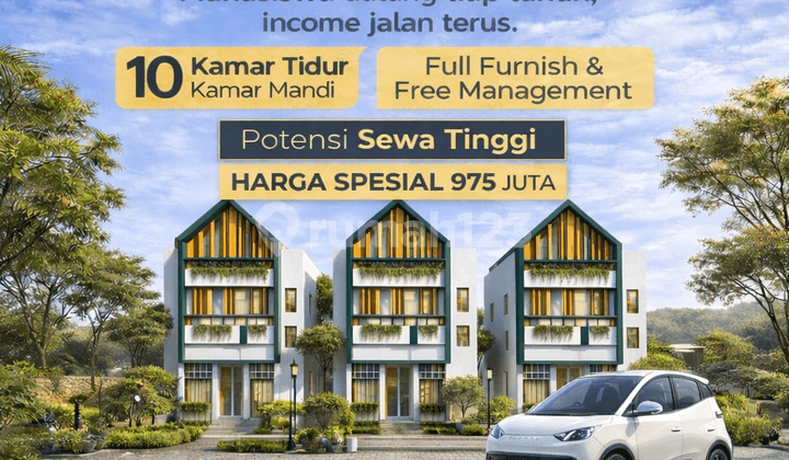 Boarding House in Merjosari Malang Near Umm Flood-Free