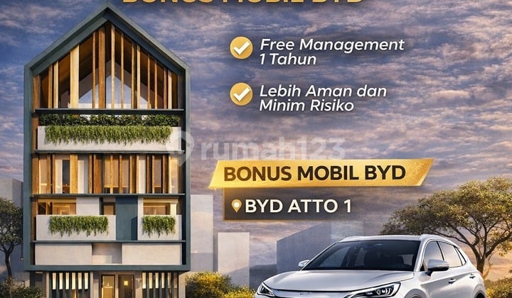 Rumah Kost Kota Malang 2 Lantai SHM di Merjosari