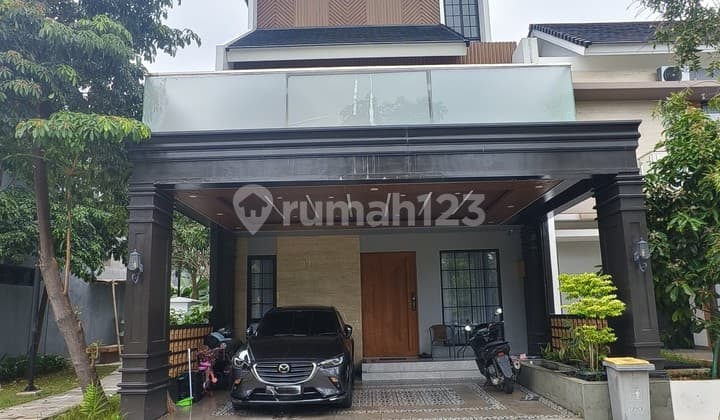 Dijual Rumah Dalam Cluster 3 Lantai Ada Kolam Renang Pribadi di Harapan Indah Bekasi