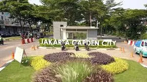 For Rent: Luxury House in Palm Spring Cluster, 12x20, Strategic Location in Jakarta Garden City