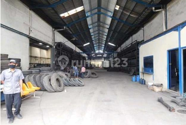 Gudang / Pabrik Dijual Tangerang Dekat Bandara Soetta Akses Kontainer 40 Feet