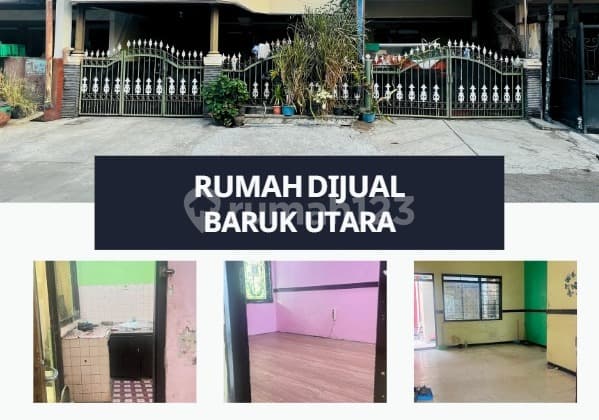Dijual Rumah Dideaerah Baruk Utara