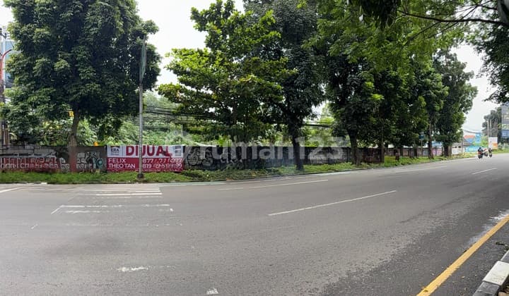 Tanah Jalan Raya Pajajaran Utama Kota Bogor Kawasan Komersial