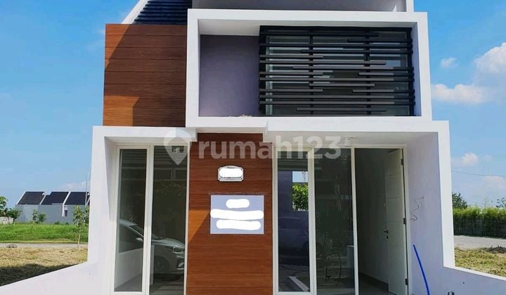 Rumah Modern Minimalis 1 LT, Hook, Siap Huni di Puri Safira