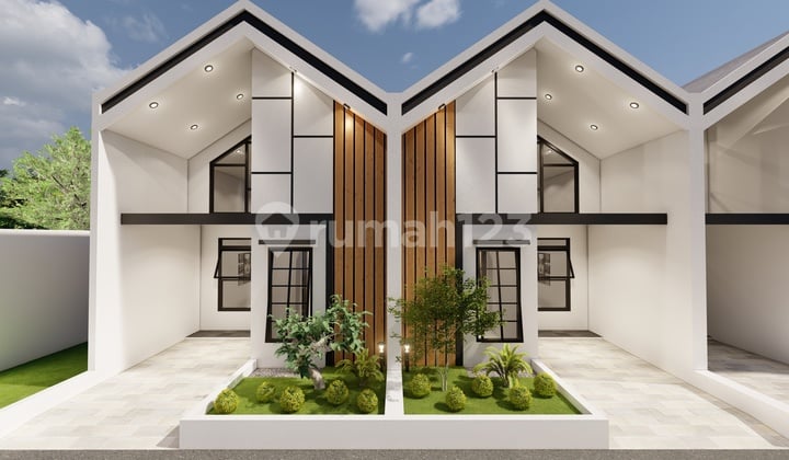 Rumah Cantik Free Design Layoutnya, Dekat Stasiun