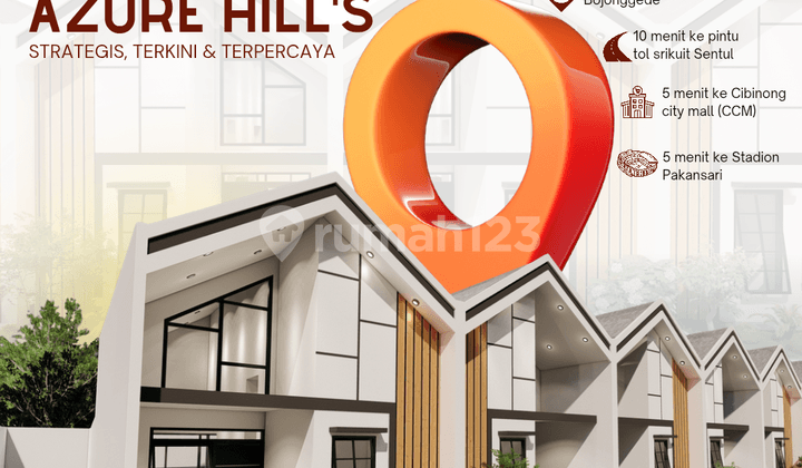 Rumah Harga Murah Jangan Sampai Lewat Akses Mobil , Sudah SHM