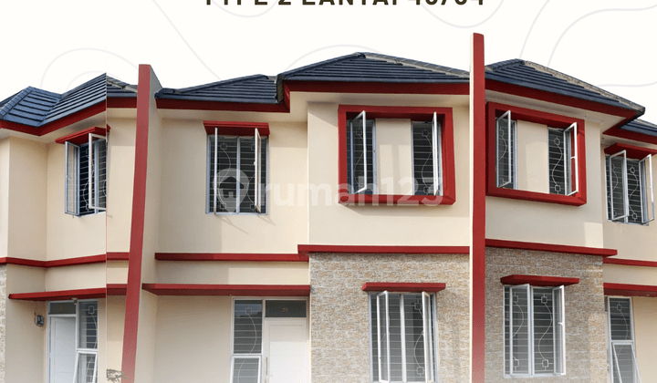 Rumah Siap Huni Legalitas SHM dan IMB Akses Mobil