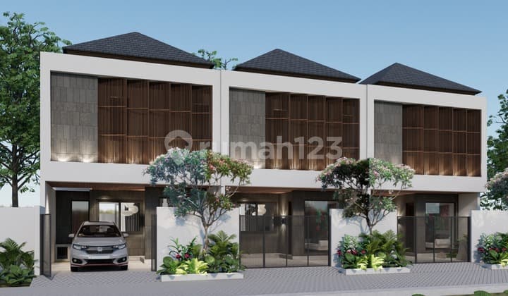 Rumah Modern 3 Kamar di Denpasar Utara, Dekat Living World & Citraland - Mulai 1,4 M-An
