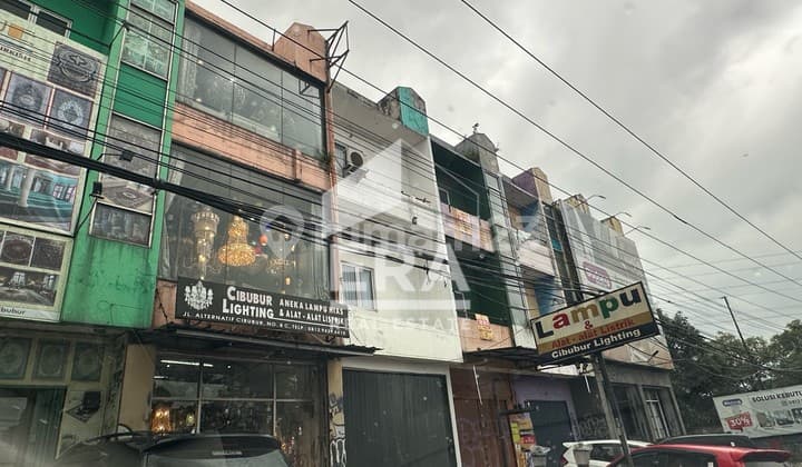 Ruko Gandeng Dijual & Disewakan di Cibubur Transyogi - Lokasi Strategis Jalan Raya