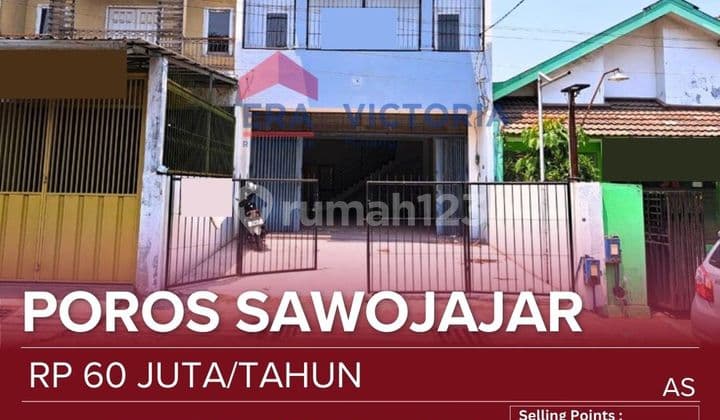 Ruko Lokasi Strategis Jalan Raya Area Bisnis