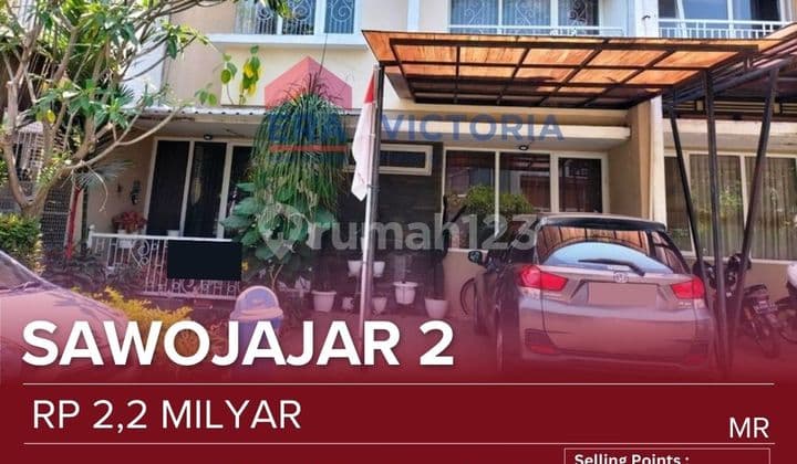 Rumah 2Lt SHM Semifurnished Dekat Kampus