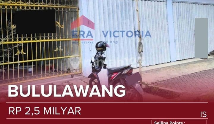 Rumah Lokasi Strategis Jalan Raya Dekat Pasar dan Ponpes