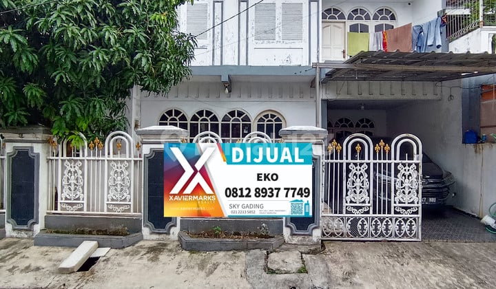 Rumah 2 Lantai 4+1 Br di Aneka Elok Penggilingan Cakung Jakarta Timur