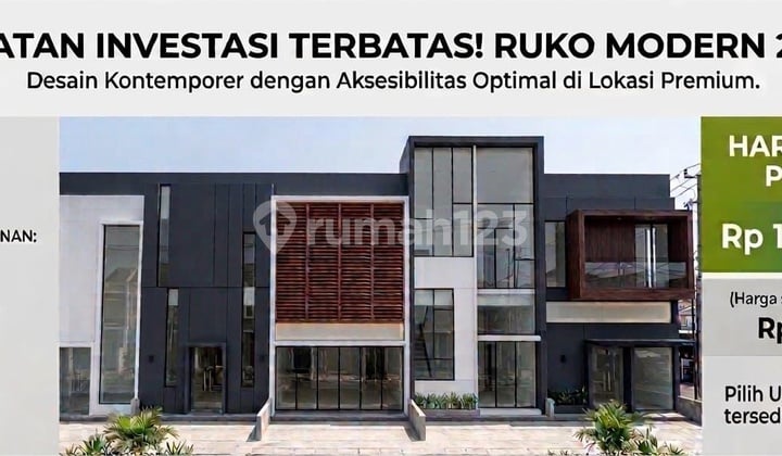 Promo Ruko Indent Lokasi Sikumana Kupang Ntt