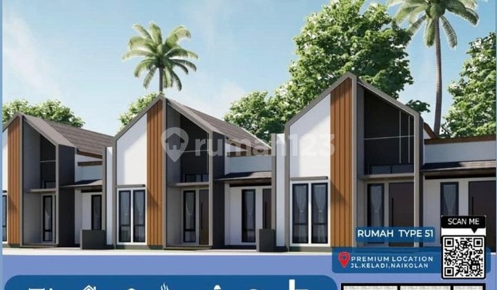 Rumah, 1 Lantai, SHM, di Oepura Malafa