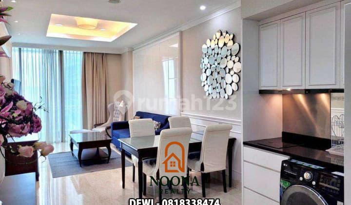Sewa Apartemen Residence 8 Senopati 2 Bedroom Lantai Rendah
