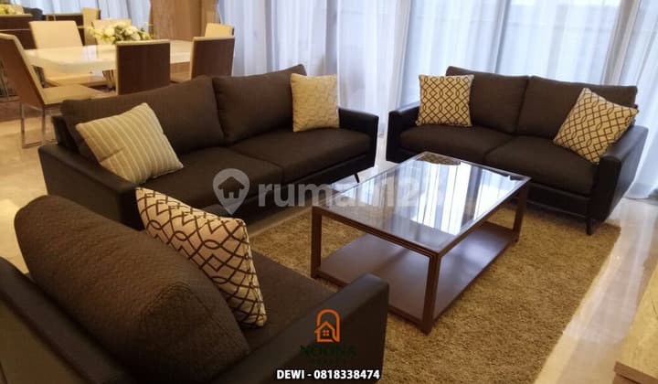 Rent Apartment District 8 Senopati 3+1 Bedroom Furnished Good