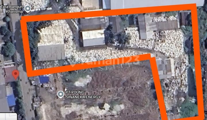Tanah Industri Pasar Kemis SHM 7.275M² Harga Nego