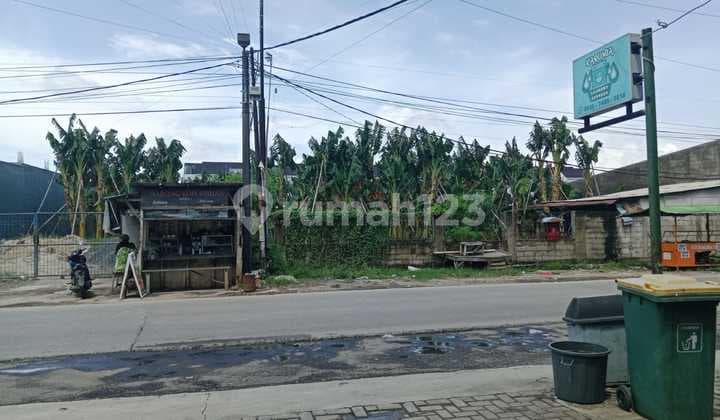 Dijual Tanah Samping Jalan Raya Utama di Bekasi