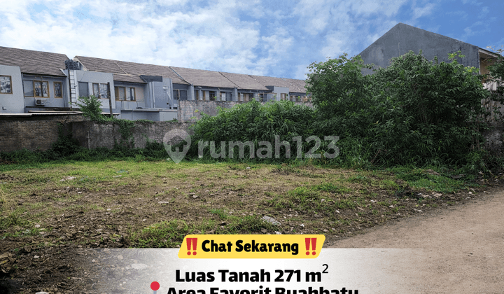 Tanah Buahbatu 271 M² SHM + Imbkota Bandung