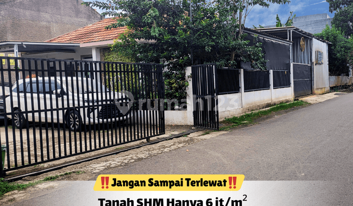 Kavling 125 M² SHM - Area Favorit Buahbatu Bandung