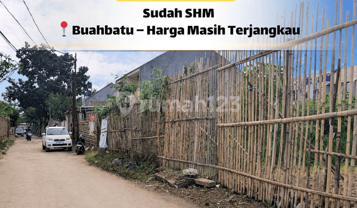 Kavling Buahbatu 10X27 SHM + IMB, Yuk Survey!!