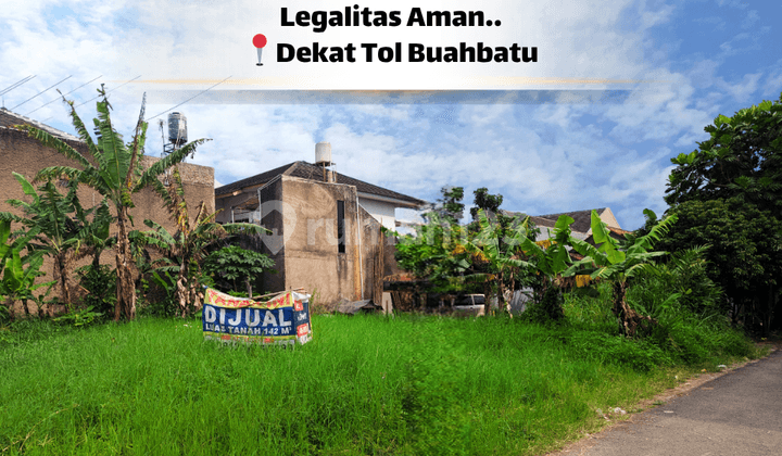 Tanah 142 M² - Ukuran Pas, Siap Jadi Aset