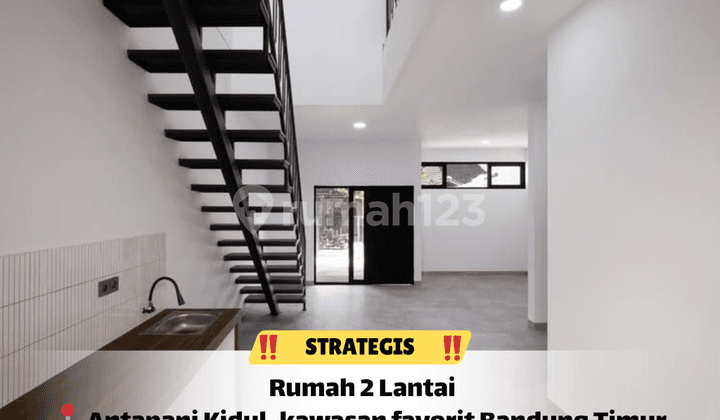 Hunian Nyaman 4+1 Kamar Antapani Bandung