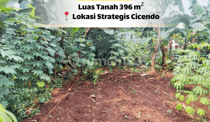 Kavling 396 M² Cicendo - Lokasi Nyaman & Prospektif