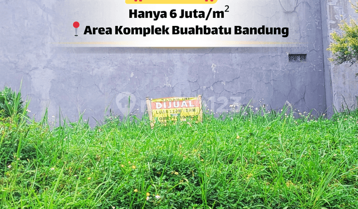 Kavling 110 M² Lingkungan Nyaman - Legalitas SHM