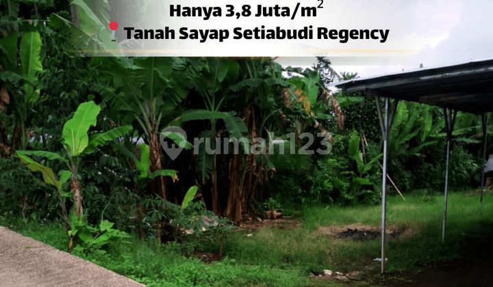 Kavling Strategis Sayap Setiabudi - SHM, Siap Bangun, Akses Beton 4 Meter!