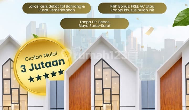 Dijual Rumah Asri Mezzanine Cukup 2 Jt All In