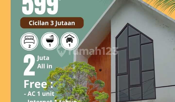 Dijual Rumah Siap Huni Cukup 2 Jt All In