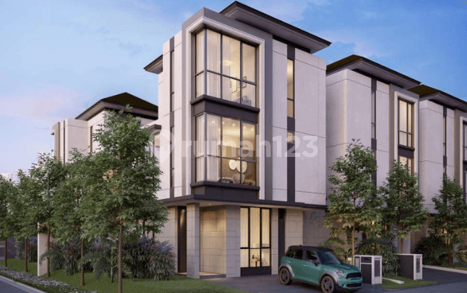 Corner House 3F 188M Type 4BR Sentarum Asya Jgc Jakarta Garden City