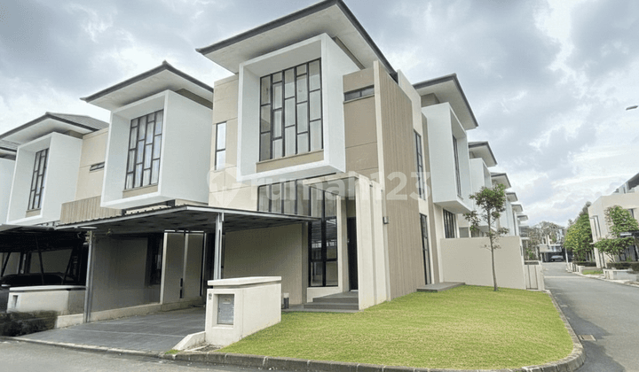 Corner House 3 Floors 13X14 Semayang Asya Cluster Jgc Jakarta Garden City