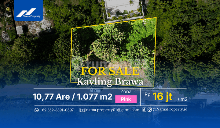 Tourism Area High Demand! Lahan Bingin Dapat di Beli Setengahnya