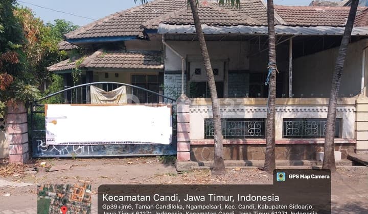 Di Jual Rumah,Di Perum Taman Candiloka Blok A-3 No 1 Kel. : Ngampelsari Kec. : Candi Kab : Sidoarjo