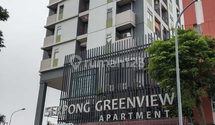 Room Type Studio Fully Furnished di Serpong Greenview Apartment Dijual Cepat, Gudang Lengkong Timur, BSD City, Tangerang Selatan