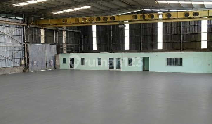 Gudang di Legok Tangerang Luas 1.873M2 Strategis Akses Kontainer