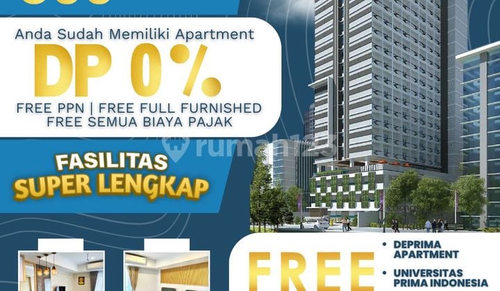 Apartment Murah De Primadi Jalan Gelas Hanya 500 Jt An