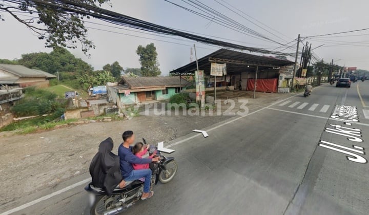 Dijual Cepat Tanah SHM di Ciawi Pinggir Jalan Raya Sukabumi 2075M2