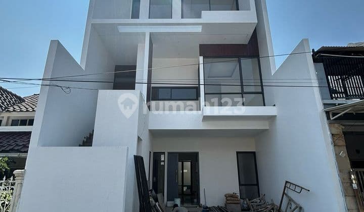 For Sale Citra 5 Brand New House Under Construction 3 Floors Certificate of Ownership (SHM)