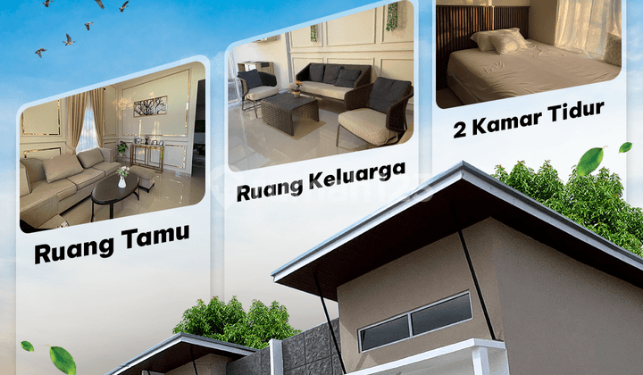 Rumah Strategis Dekat Kemana Saja, Type 45/84 Perumahan Dory Hill, Tembesi
