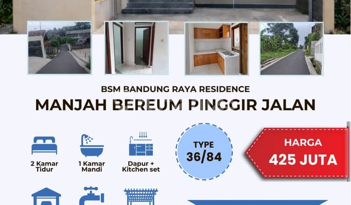 Rumah Pinggir Jalan, Lokasi Strategis di Cileunyi!!