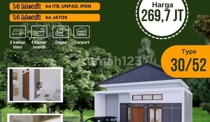 Rumah Dalam Proses Pembangunan di Cileunyi