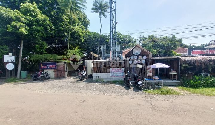 Rumah Hook Beserta Ruang Usaha Aktif di Jl Beo Tman Heulang Bogor