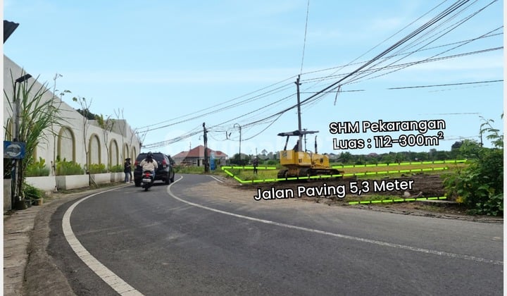Tanah Strategis View Sawah, 3 Menit Polda Baru,7 Menit Kampus Umy