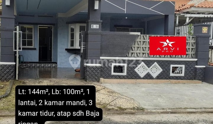 Rumah 1 Lantai di Cluster Kota Legenda di Bekasi Timur